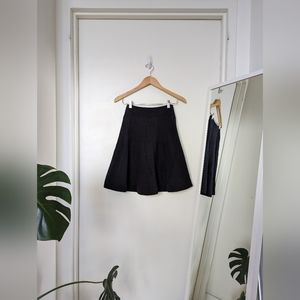 Sandro Women's Size 2 Navy Blue Knit Skirt